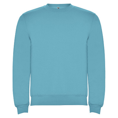 Clasica Sweatshirt mit Rundhalsausschnitt Unisex, türkis, XS