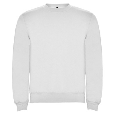 Clasica Sweatshirt mit Rundhalsausschnitt Unisex, weiss, L