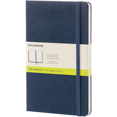 MOLESKINE® Notizbuch Classic Hardcover L, blanko, saphir