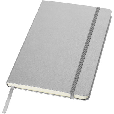 Classic Office Notizbuch, DIN A5, liniert, silber