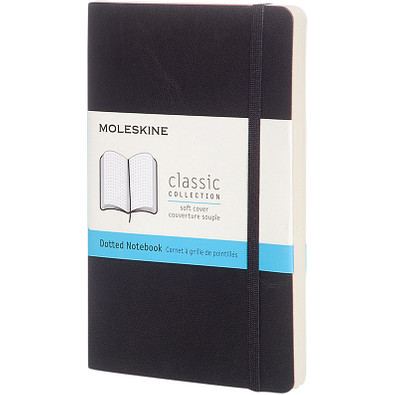 MOLESKINE® Notizbuch Classic Softcover Tachenformat, gepunktet, schwarz MOLESKINE® Notizbuch Classic Softcover Tachenformat, gepunktet, schwarz