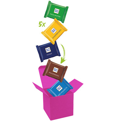 ColorBox Ritter Sport mini - Pink