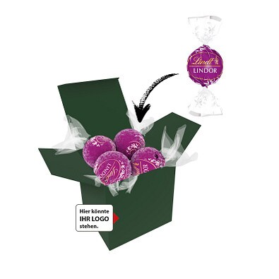 Color Lindor Box - Dunkelgrün - Mandel