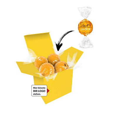 Color Lindor Box - Gelb - Karamell