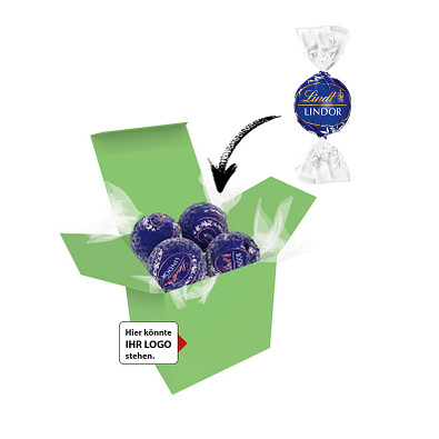 Color Lindor Box - Hellgrün - Feinherb