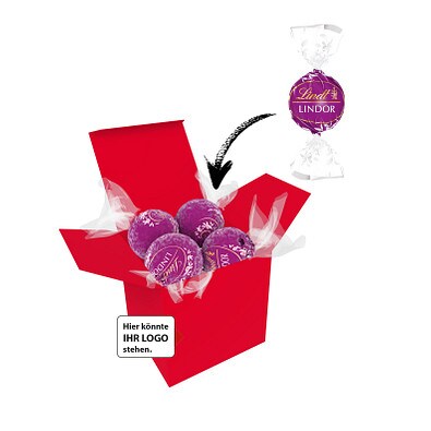 Color Lindor Box - Rot - Mandel