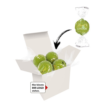 Color Lindor Box - Weiß - Pistazie
