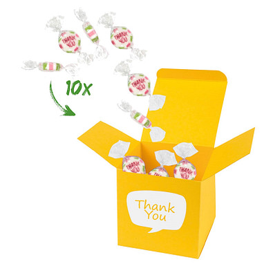 ColorBox Thank You - Gelb