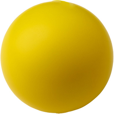 Antistressball Cool, rund, gelb