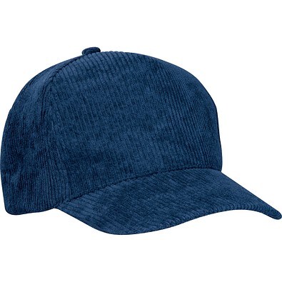 Cord-Cap Notre Dame,dunkelblau