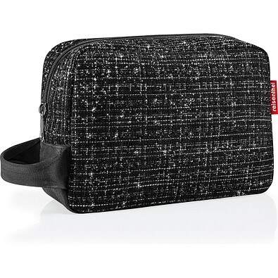 cosmeticpouch M, bouclé black