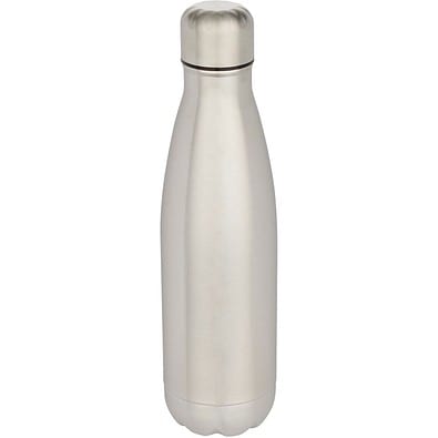 Cove 750 ml RCS-zertifizierte, einwandige Trinkflasche aus recyceltem Edelstahl, edelstahl grau