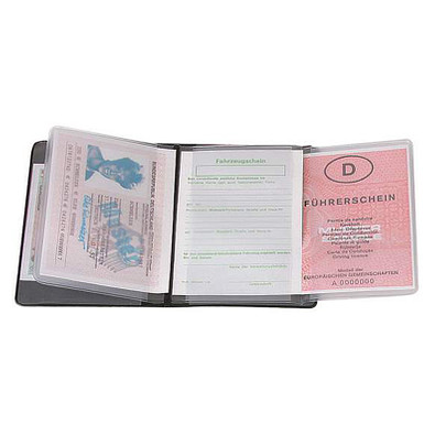 CREATIV-DESIGN Ausweistasche 5-fach, rot