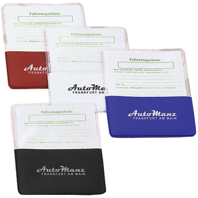 CREATIV-DESIGN KFZ-Scheinhülle Steck!, weiß