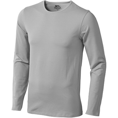 Slazenger™ Herren Langarmshirt Curve, grau, XXL Slazenger™ Herren Langarmshirt Curve, grau, XXL