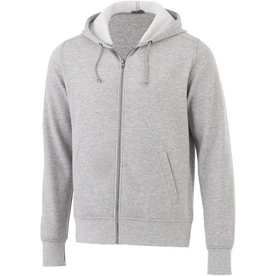 ELEVATE Unisex Kapuzensweatjacke Cypress, heather grau, XS ELEVATE Unisex Kapuzensweatjacke Cypress, heather grau, XS