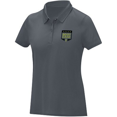 Deimos Poloshirt cool fit mit Kurzärmeln für Damen, storm grey, 3XL