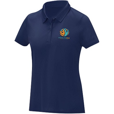 Deimos Poloshirt cool fit mit Kurzärmeln für Damen, navy, 4XL