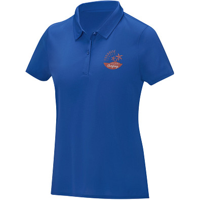 Deimos Poloshirt cool fit mit Kurzärmeln für Damen, blau, L