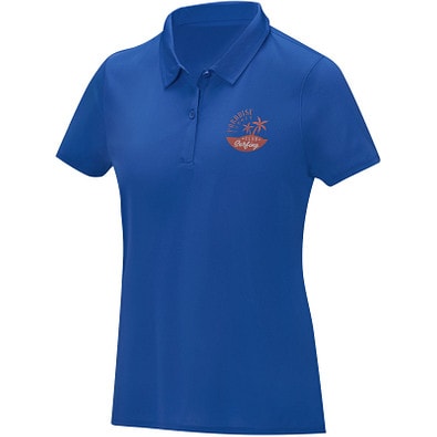 Deimos Poloshirt cool fit mit Kurzärmeln für Damen, blau, XL
