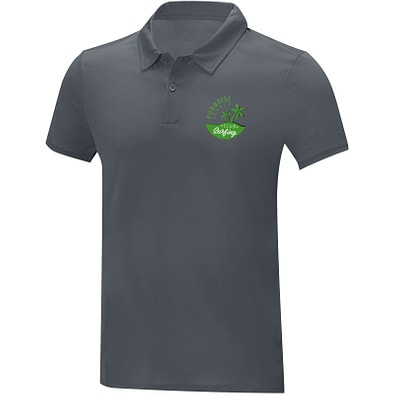 Deimos Poloshirt cool fit mit Kurzärmeln für Herren, storm grey, M