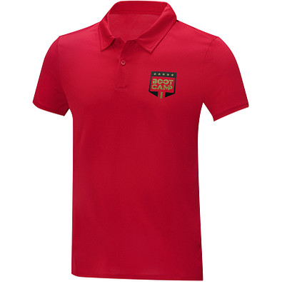 Deimos Poloshirt cool fit mit Kurzärmeln für Herren, rot, S