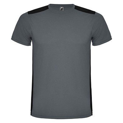Detroit Sport T-Shirt für Kinder, Ebony / schwarz, 16