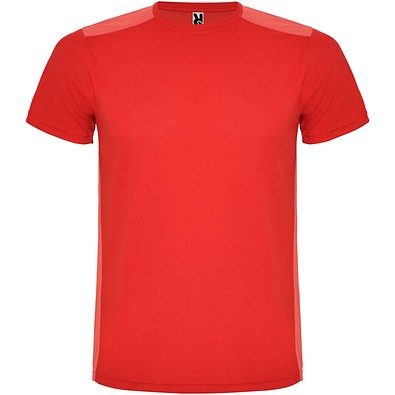 Detroit T-Shirt Unisex aus recyceltem Material, rot, 2XL