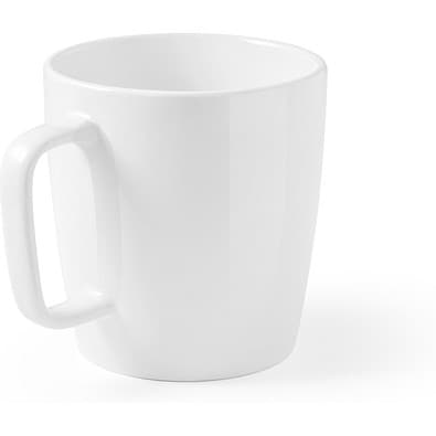 DHONI WHITE. Keramik-Becher 450 mL, Weiß