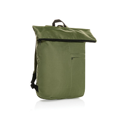 Dillon AWARE™ RPET faltbarer Lightweight-Rucksack, grün