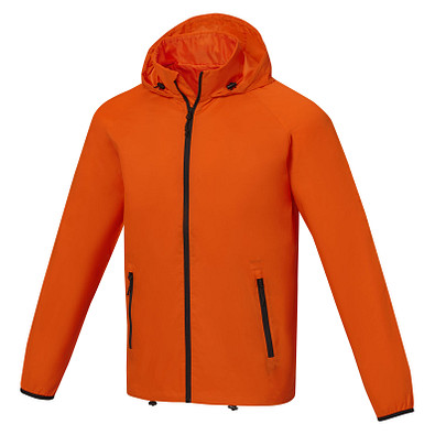 Dinlas leichte Jacke für Herren, orange, XS