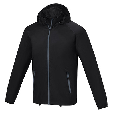 Dinlas leichte Jacke für Herren, schwarz, S
