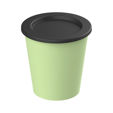 Dipbecher ToGoPlus, 200 ml, geselliges grün/schwarz