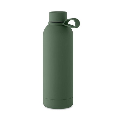Doppelwandige Flasche 500 ml EMERALD, Dunkelgrün