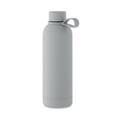 Doppelwandige Flasche 500 ml EMERALD, Grau