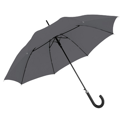 doppler® Automatik-Stockschirm Bristol, grau