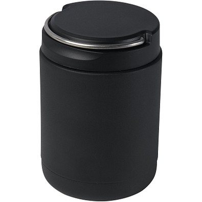 Doveron Lunch-Pot, isoliert aus recyceltem Edelstahl, 500 ml, schwarz