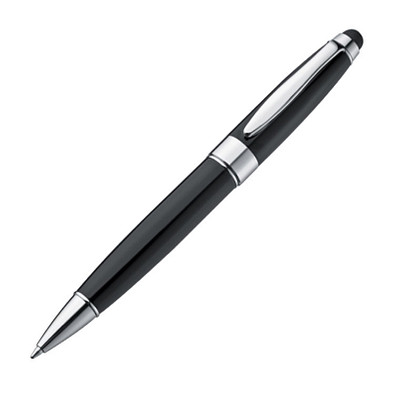 Drehkugelschreiber mit Touch-Pen Smart, schwarz Drehkugelschreiber mit Touch-Pen Smart, schwarz