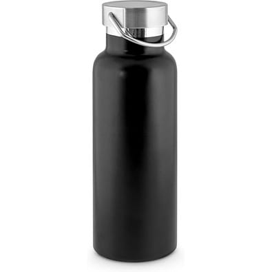 DUPLANTIS. Edelstahlflasche (36% recycelt) mit Vakuum-Isolierung 810 mL, Schwarz
