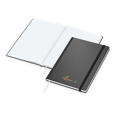 Geiger-Notes Easy-Book Comfort Bestseller A5, inkl. Siebdruck, schwarz