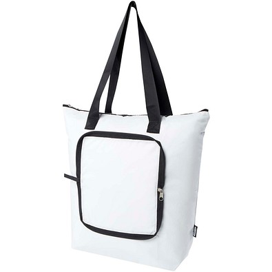 EcoFold faltbare RPET Kühltasche 15 L, weiss