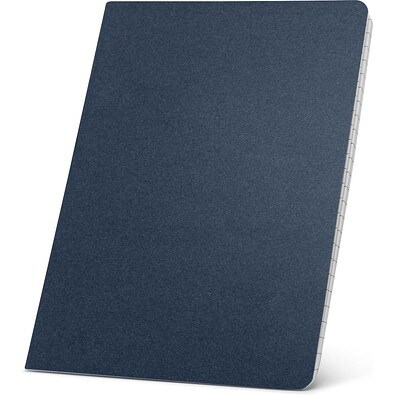 ECOWN. Notizbuch A5 mit linierten Blättern, Blau