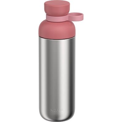 edelstahl trinkflasche vita 700 ml - vivid mauve, rot