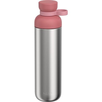 edelstahl trinkflasche vita 900 ml - vivid mauve, rot