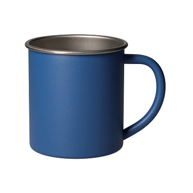 Edelstahlbecher Adventura, 340 ml, blau