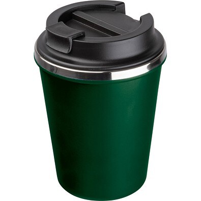 Edelstahltrinkbecher 350ml METODY, dunkelgrün