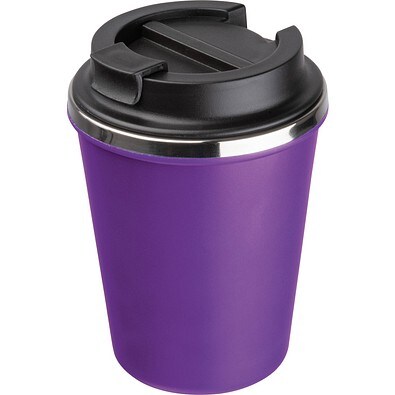 Edelstahltrinkbecher 350ml METODY, lila