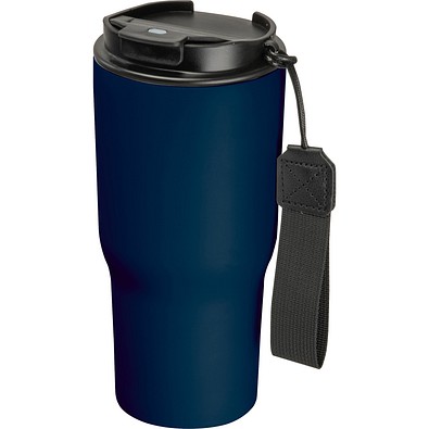 Edelstahltrinkbecher, 550ml, dunkelblau