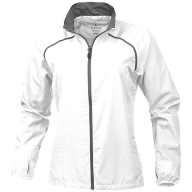 Egmont Damen verstaubare Jacke, weiss, M Egmont Damen verstaubare Jacke, weiss, M