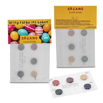 Eierfarben-Set, 1-seit. Druck